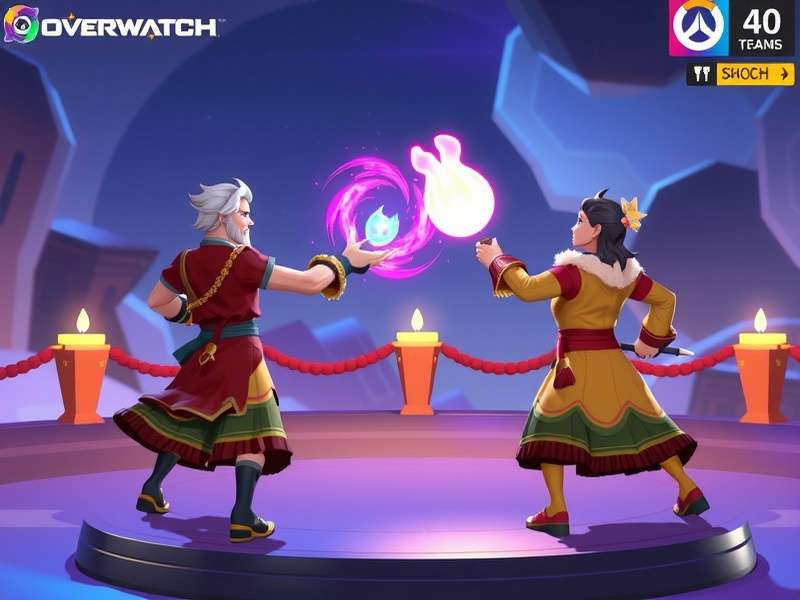 Overwatch Mighty Duel Gameplay Screenshot